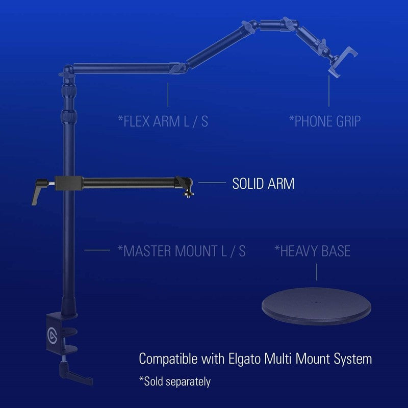 Elgato Solid Arm for Elgato Master Mount Elgato Solid Arm for Elgato Master Mount